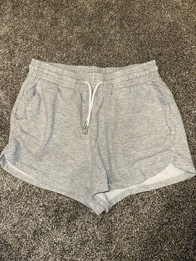 H&M Light Gray sweat shorts